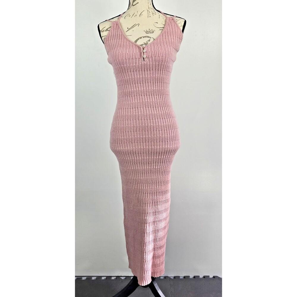 Torn by Ronny Kobo Women's Size Small Metallic Rosette Ingrid Dress NWT